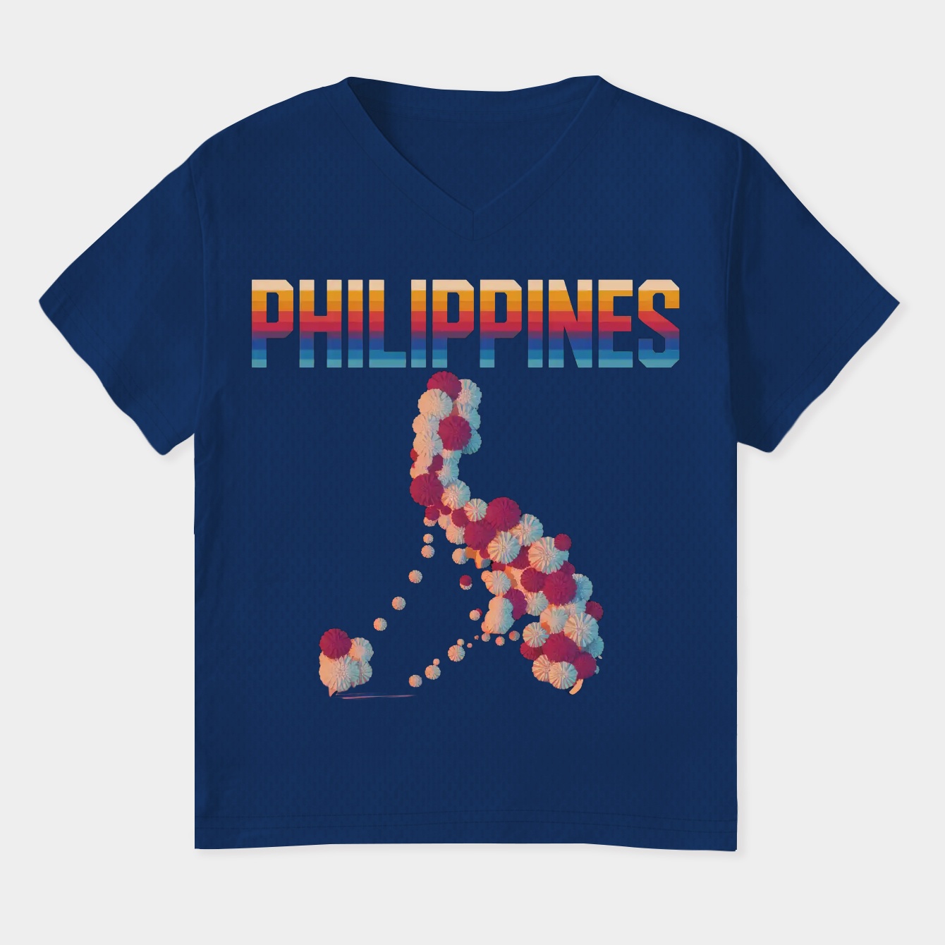 Philippines Pride Women's Plus Size V-Neck T-Shirt