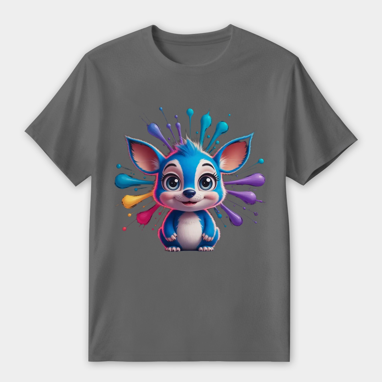 Stitch Splash Paint Women's Premium Soft T-Shirt