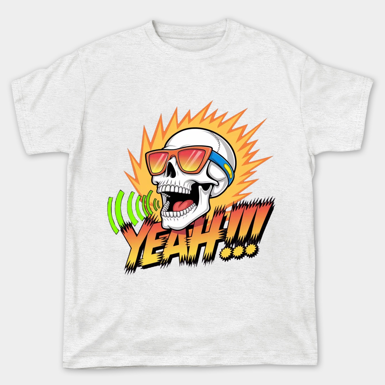 Present Mic Screaming Skull Women's Plus Size T-shirt