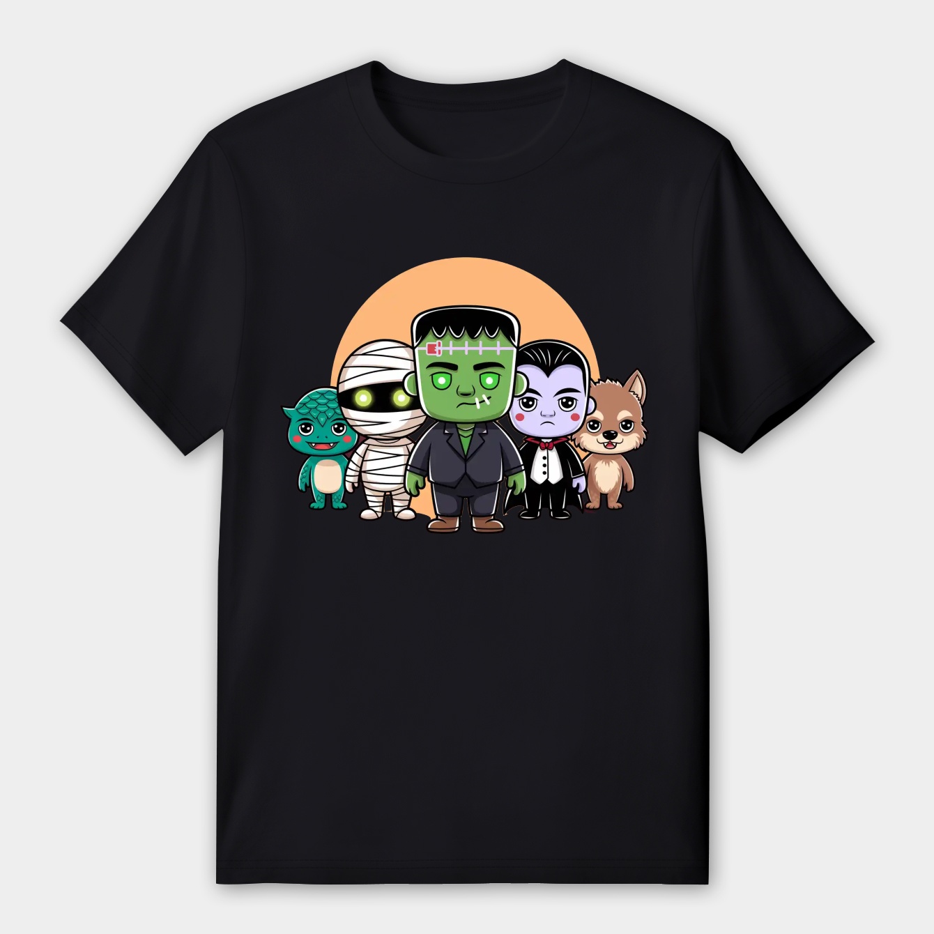 Monster Mash Classic Creatures Women's Premium Soft T-Shirt