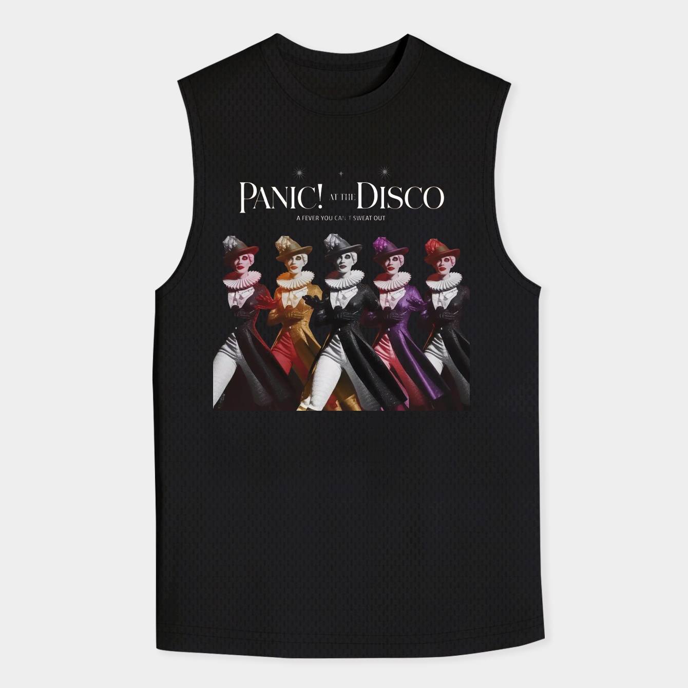 Famous pop stars in cartoon style.