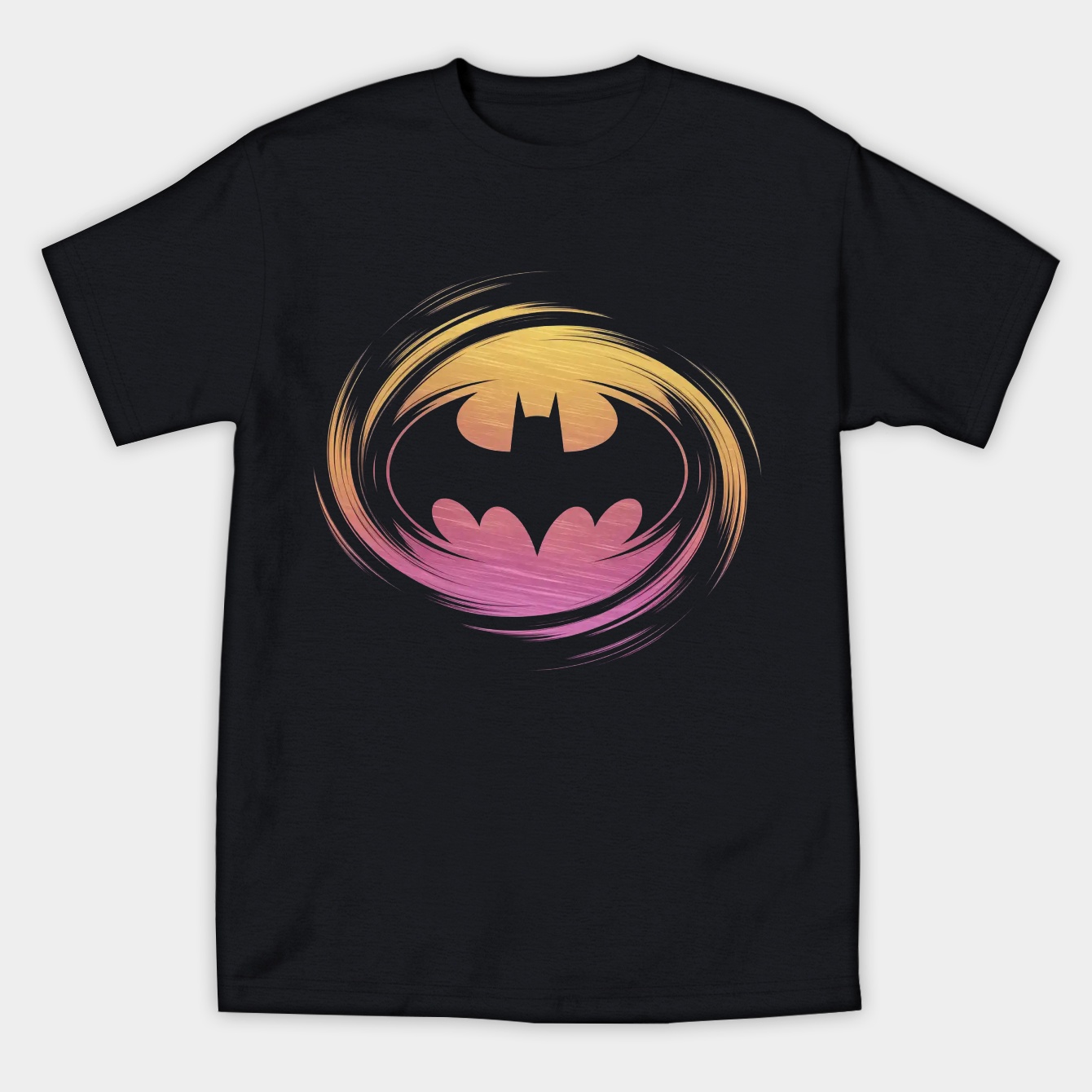 dynamic batman logo design Women's Athletic Performance T-Shirt