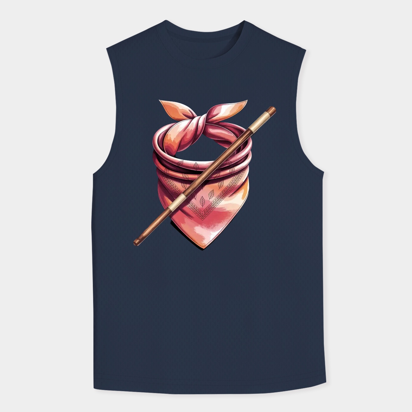 One Piece Name's Hat Bandana Watercolour Men's Tank Top