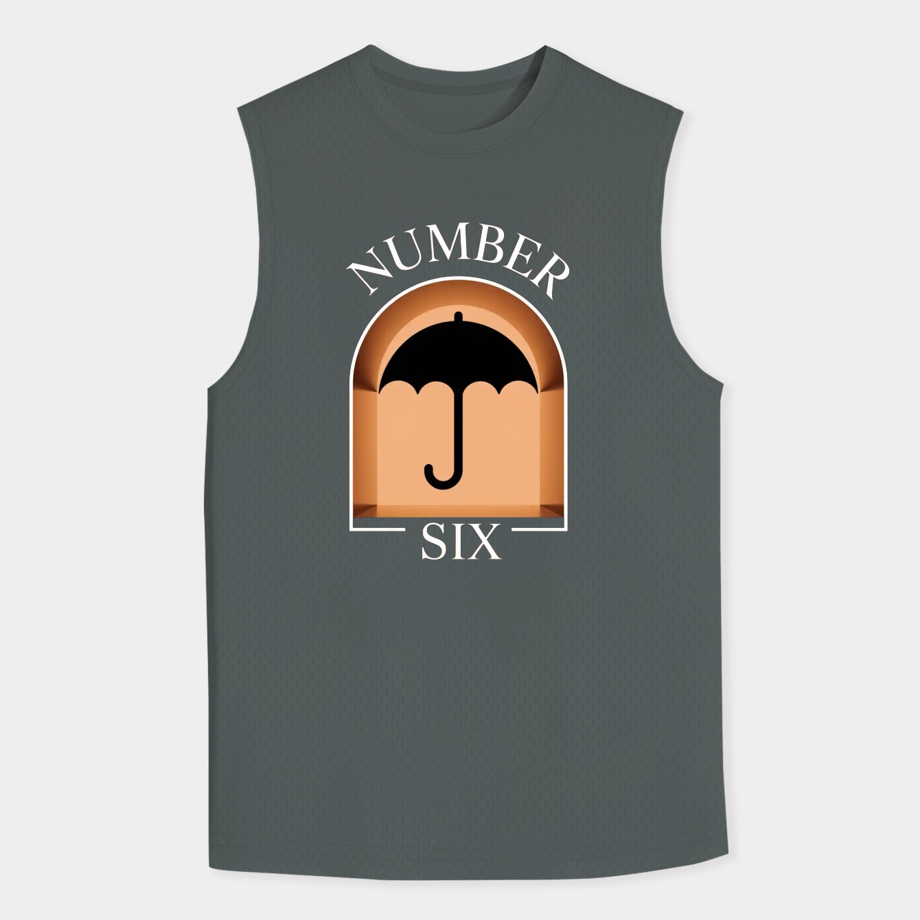 Umbrella Academy Number Six Men's Big & Tall Tank Top