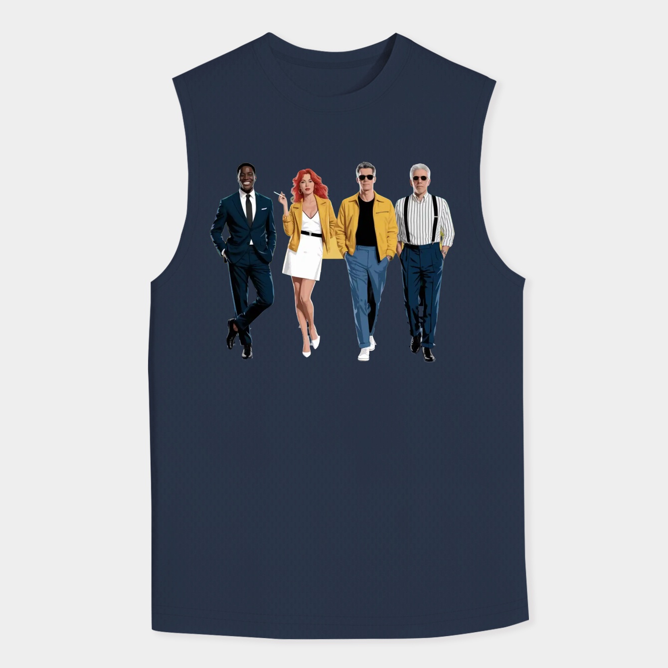 Defiant Jazz Men's Tank Top