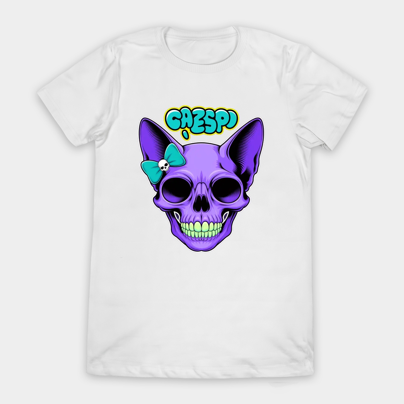 Skull Kitty! Hello undead! Women's T-Shirt