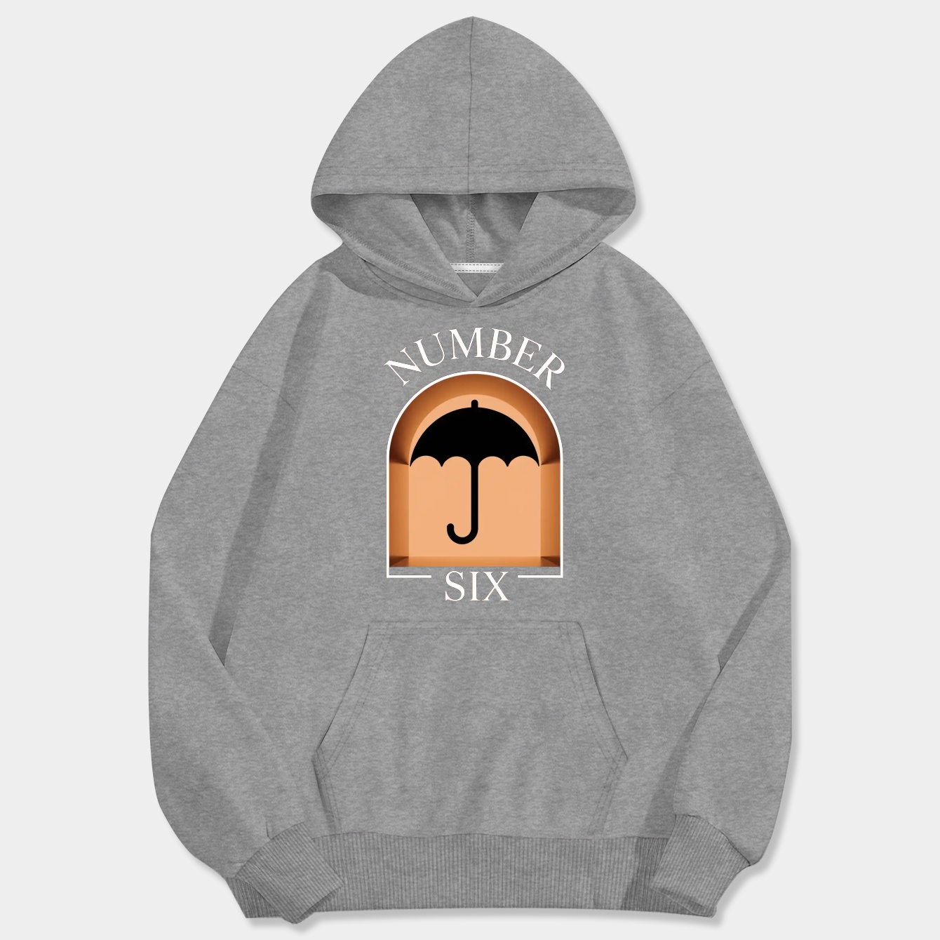 Umbrella Academy Number Six Men's Big & Tall Hoodie