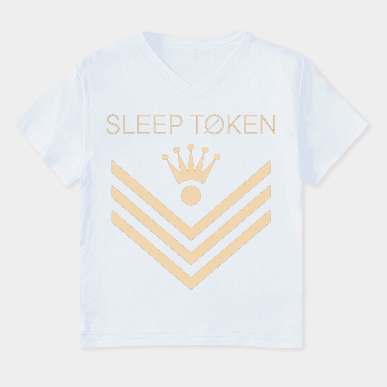 Dark Sleep Token Women's Plus Size V-Neck T-Shirt