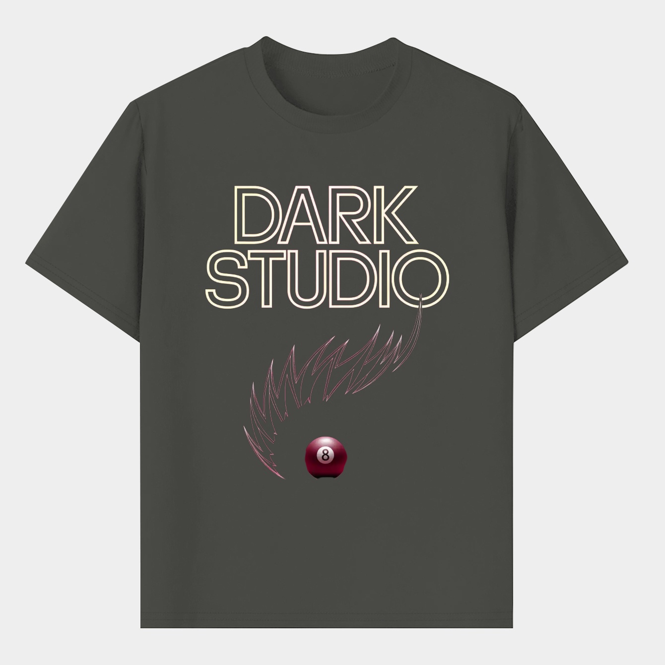 Heavy Weight Dark Studio Men's T-Shirt