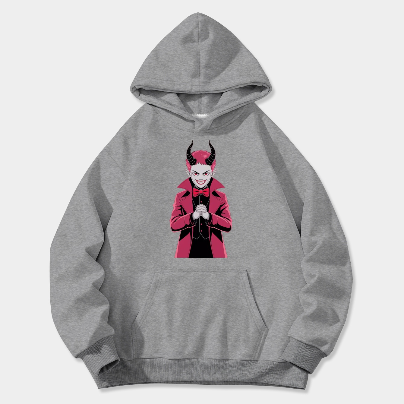 Alastor Character Red Theme Women's Plus Size Hoodie