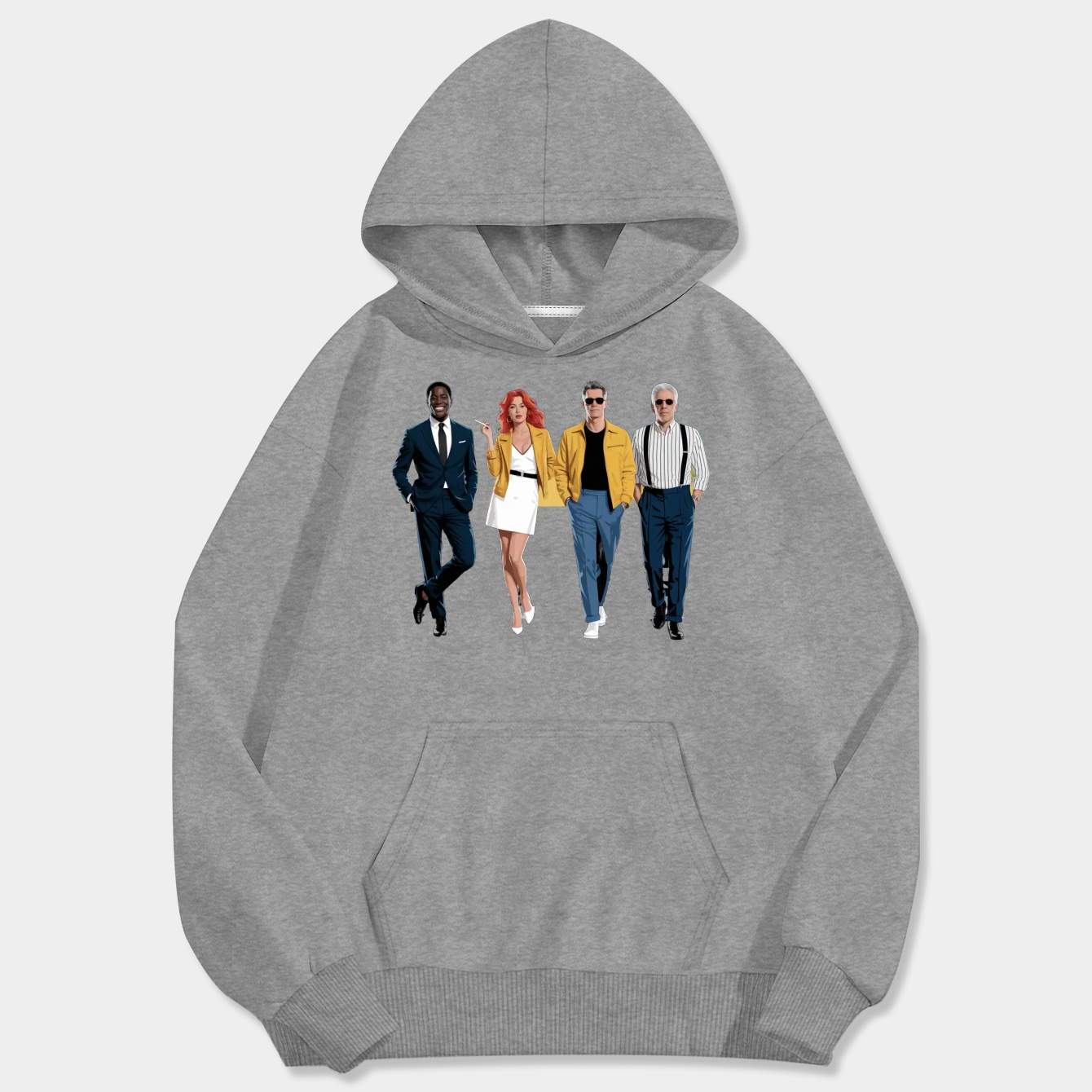 Defiant Jazz Men's Big & Tall Hoodie