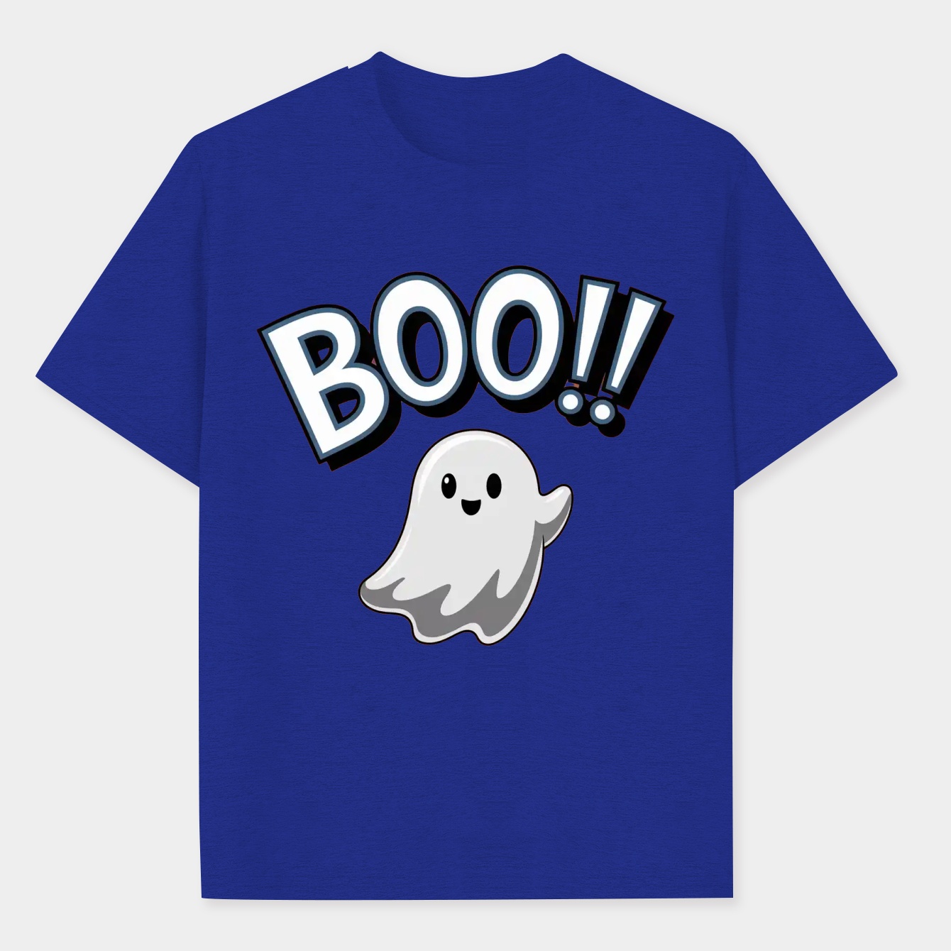 Boo!! Little Ghost Men's Performance Athletic T-Shirt
