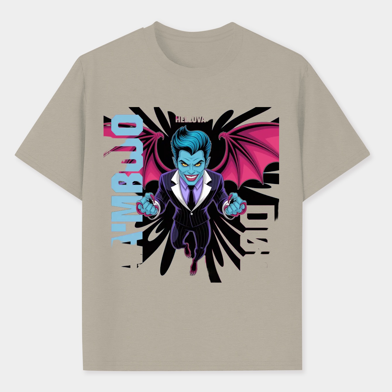 Helluva Boss Asmodeus Men's Performance Athletic T-Shirt