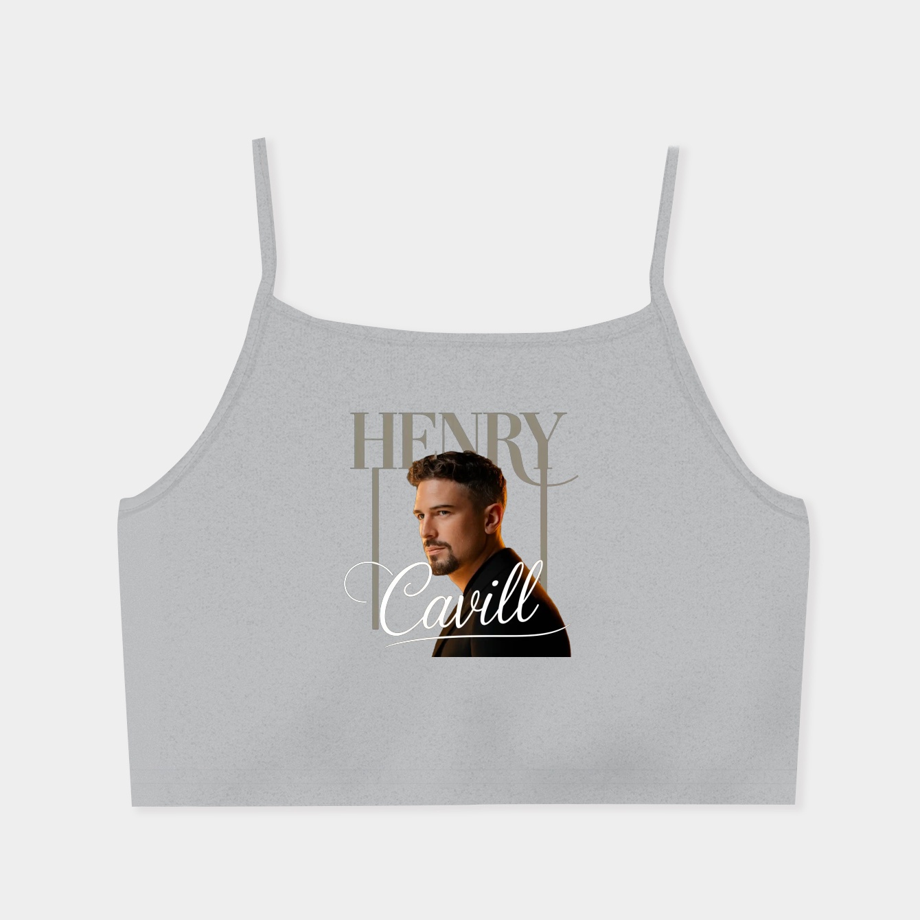 Henry Cavill Women's  Spaghetti Strap Tank Top