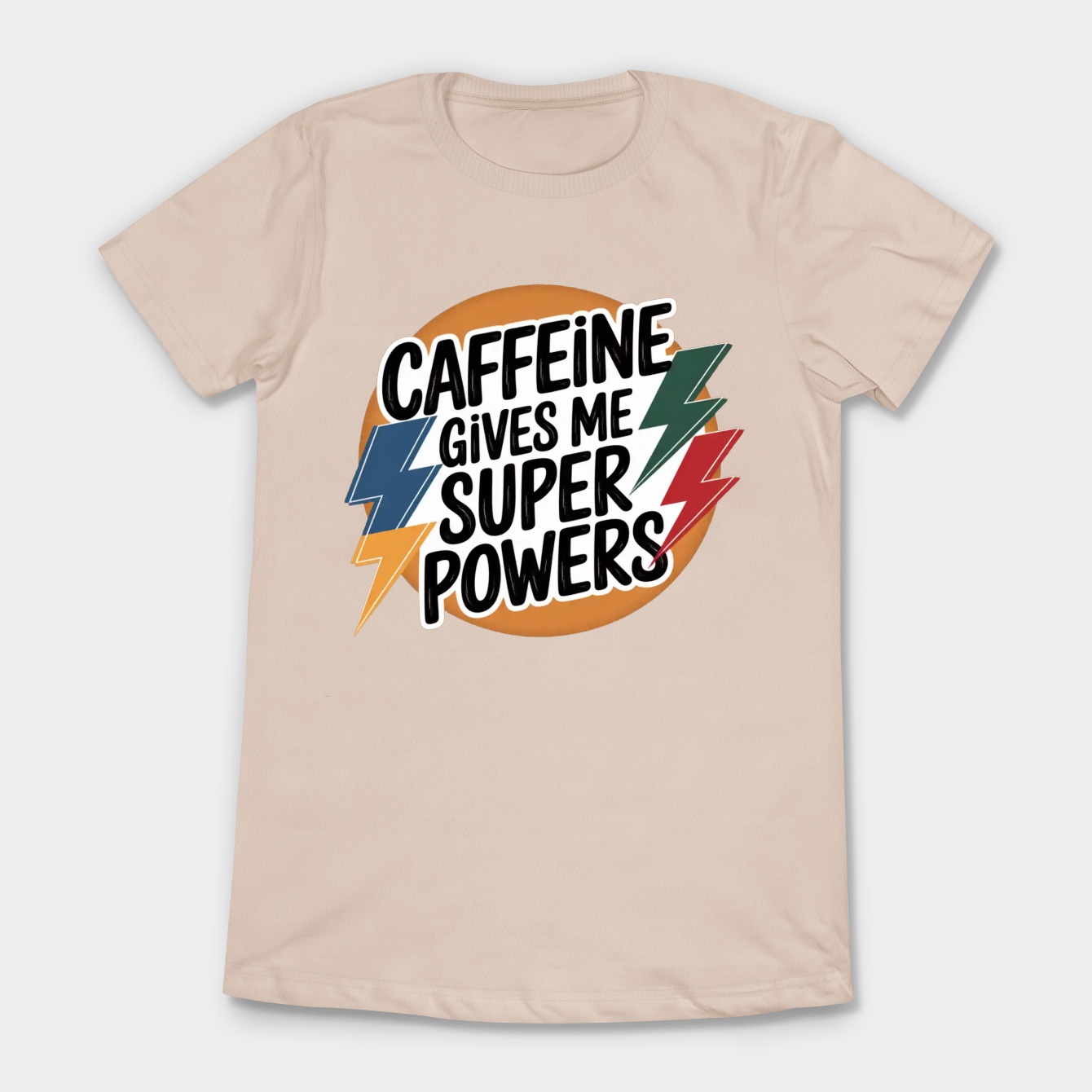 Caffeine Super Powers Women's T-Shirt