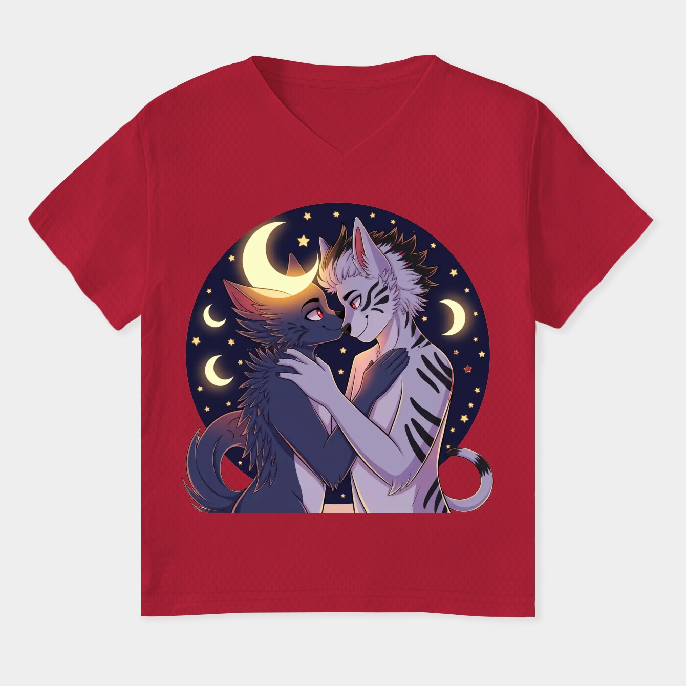 Loona and Octavia Women's Plus Size V-Neck T-Shirt