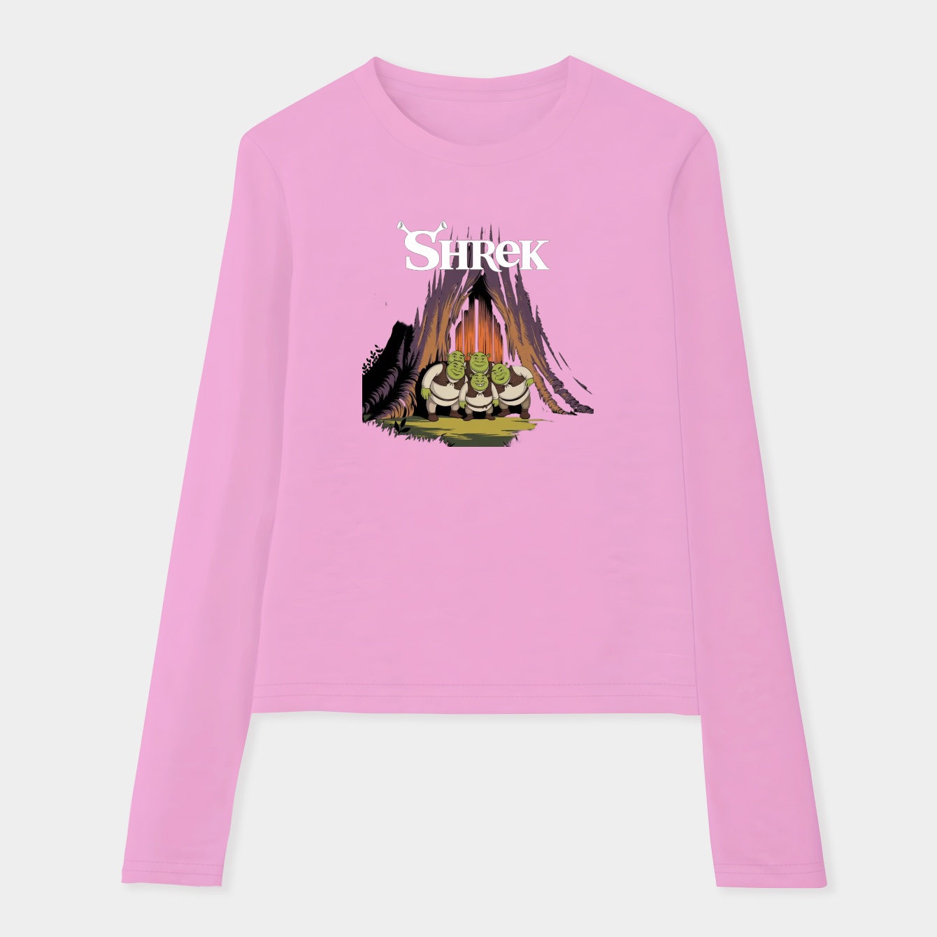 Shrek 90s Style Swamped Vintage Cartoon