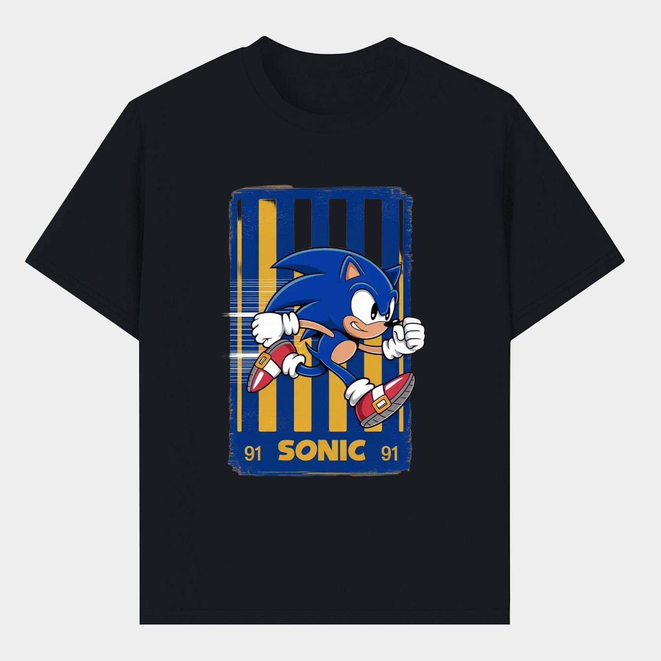 Sonic The Hedgehog Sonic Speed Color Men's T-Shirt