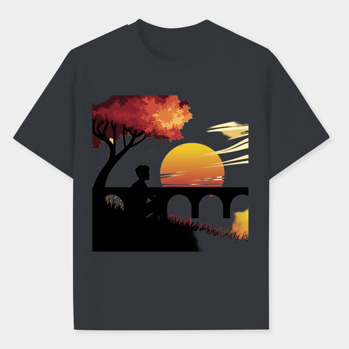 Iroh Sunset Reflection Scene