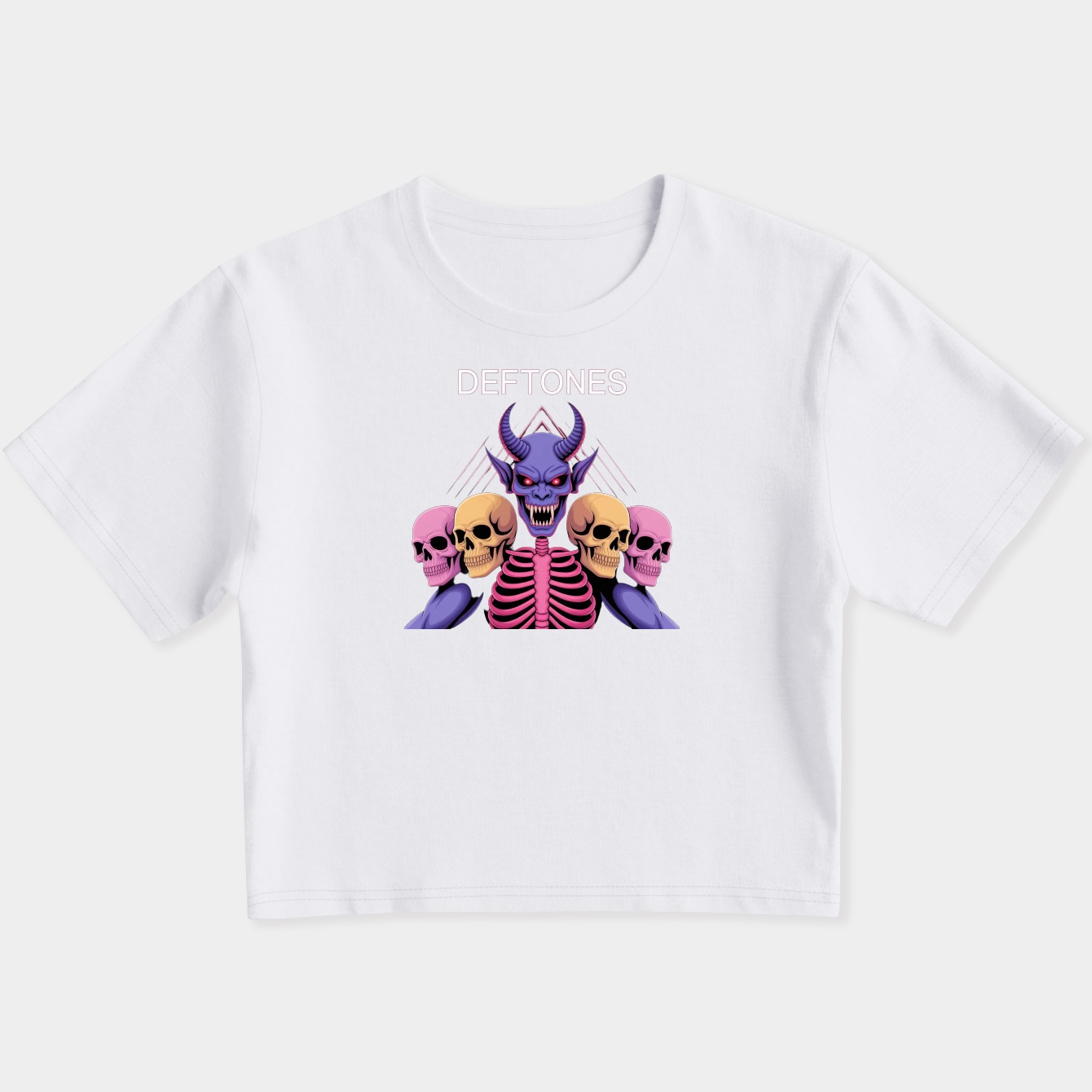 Hell’s Guardian Deftones Women's Slim Fit Baby Tee