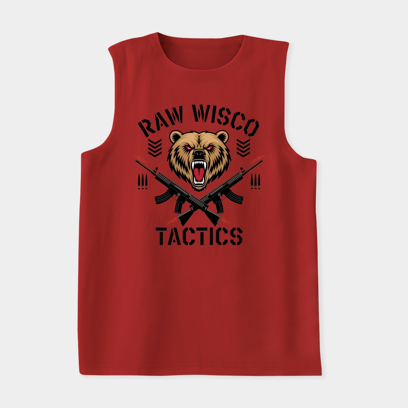 Raw Wisco Tactics of An Opportunist Women's Soft Tank Top