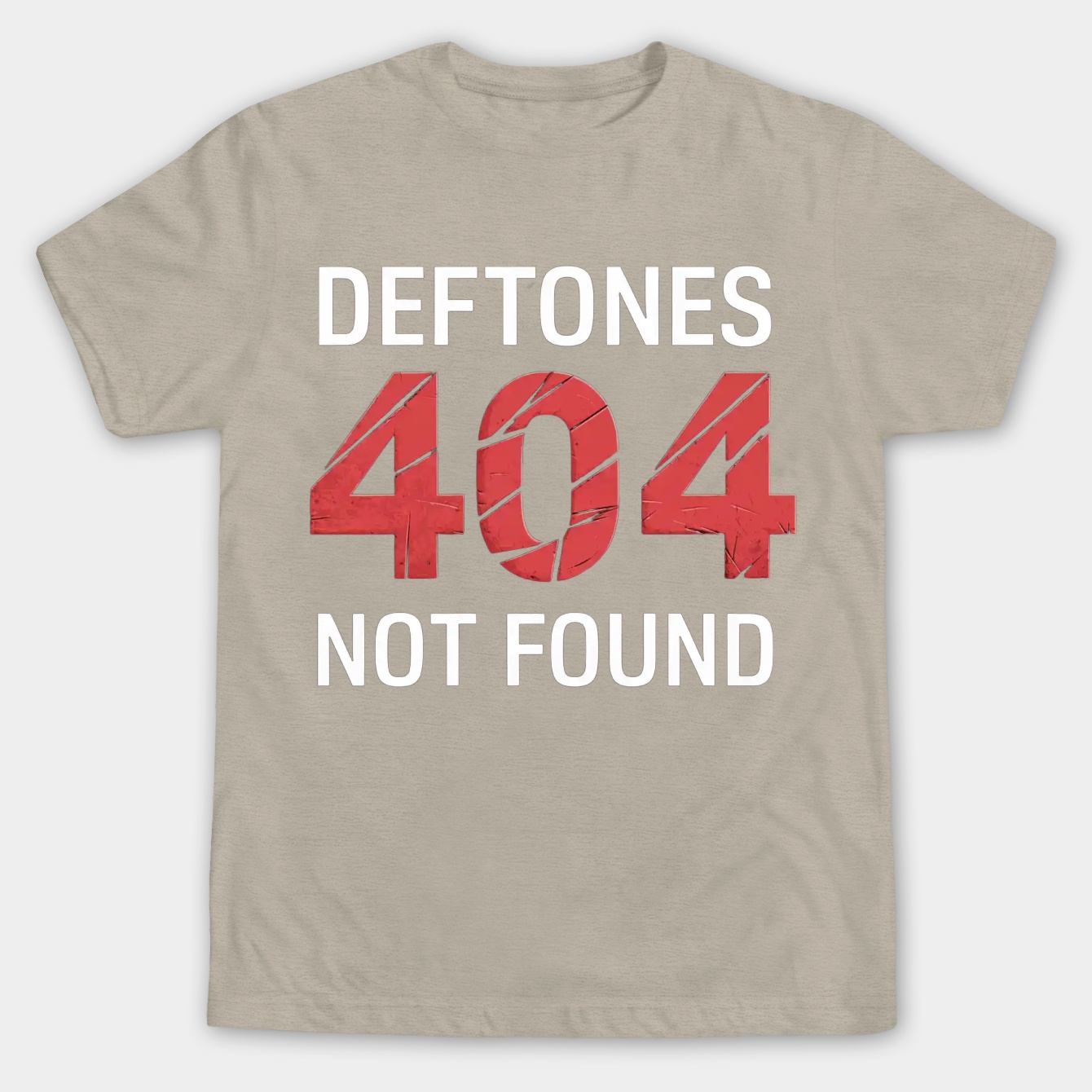 404 Not Found Deftones Men's Big & Tall T-shirt