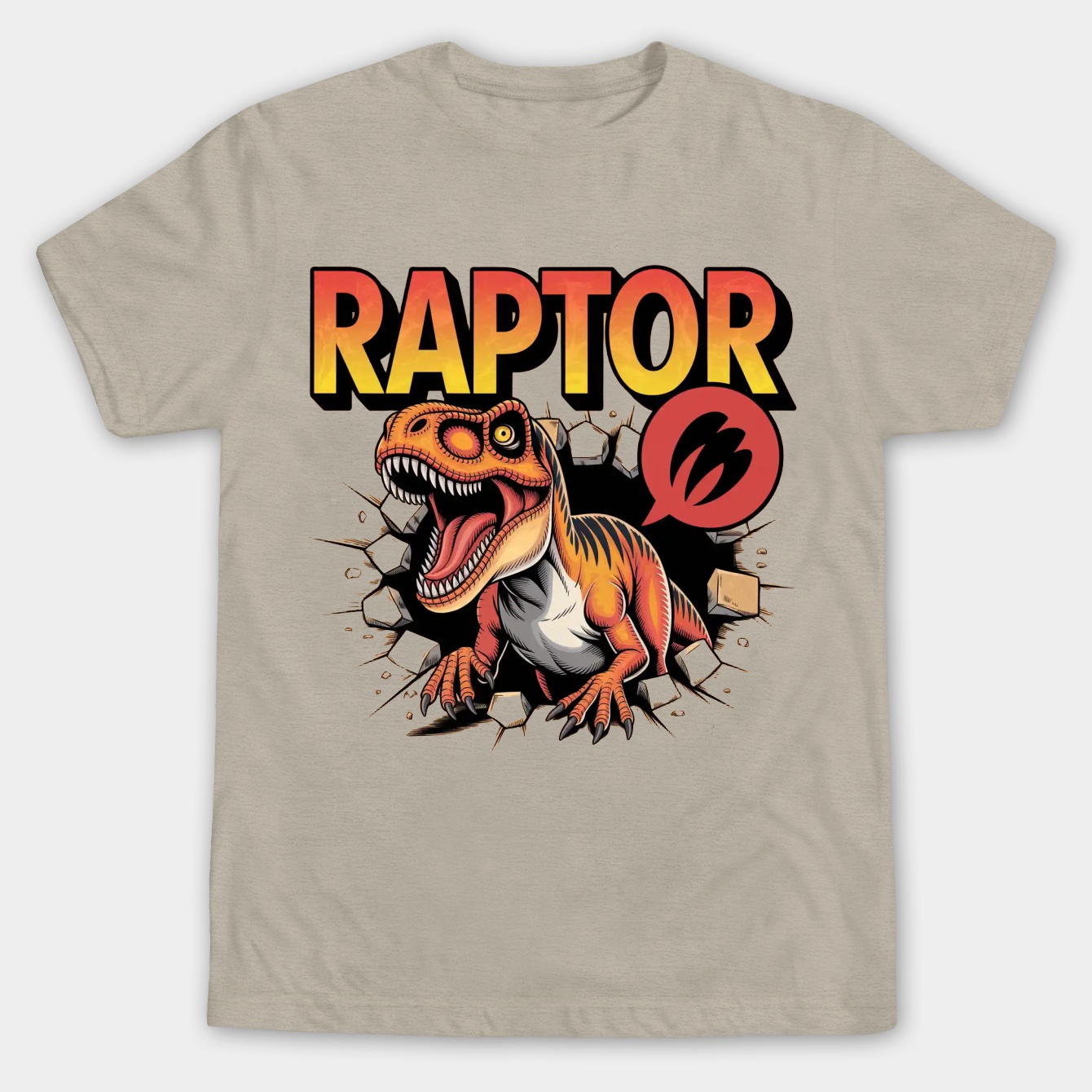 Enid's Raptor 2001 Men's Big & Tall T-shirt