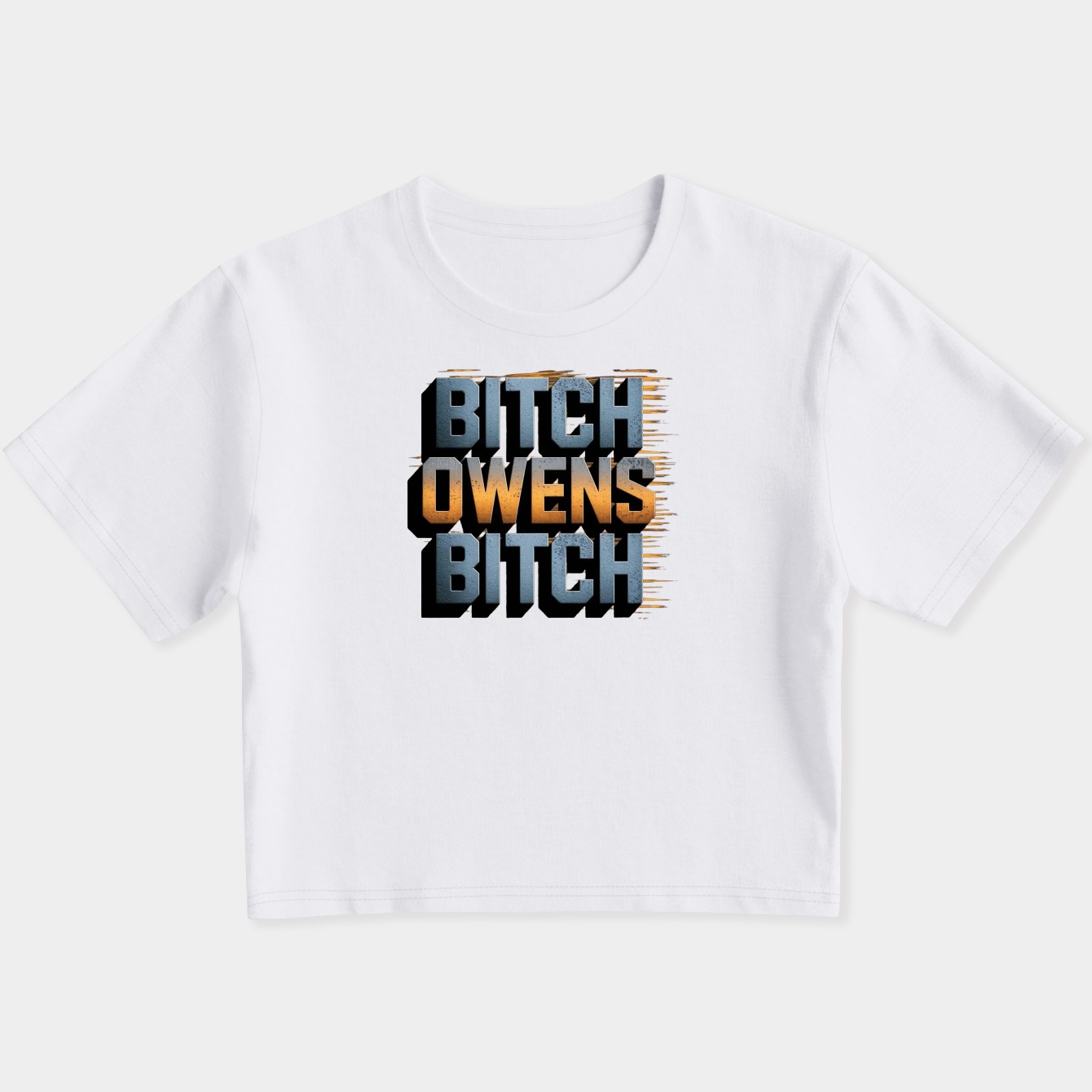 BITCH OWENS BITCH Women's Slim Fit Baby Tee
