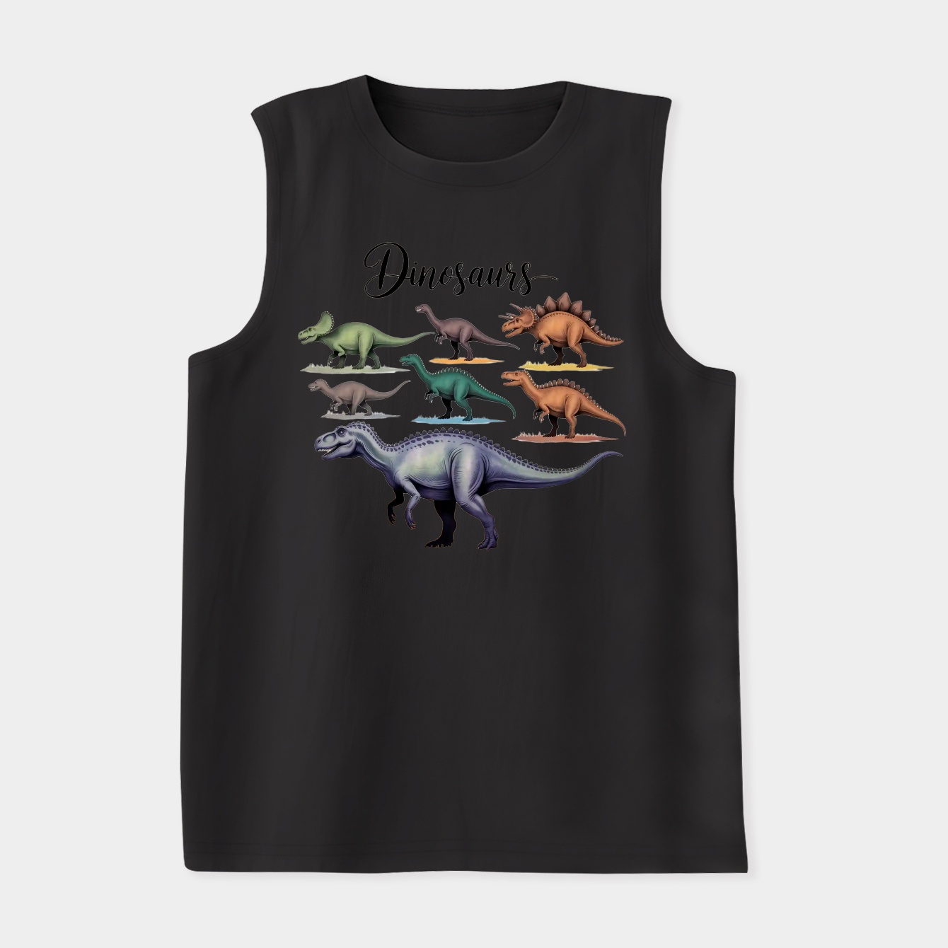 Dinosaurs Women's Soft Tank Top