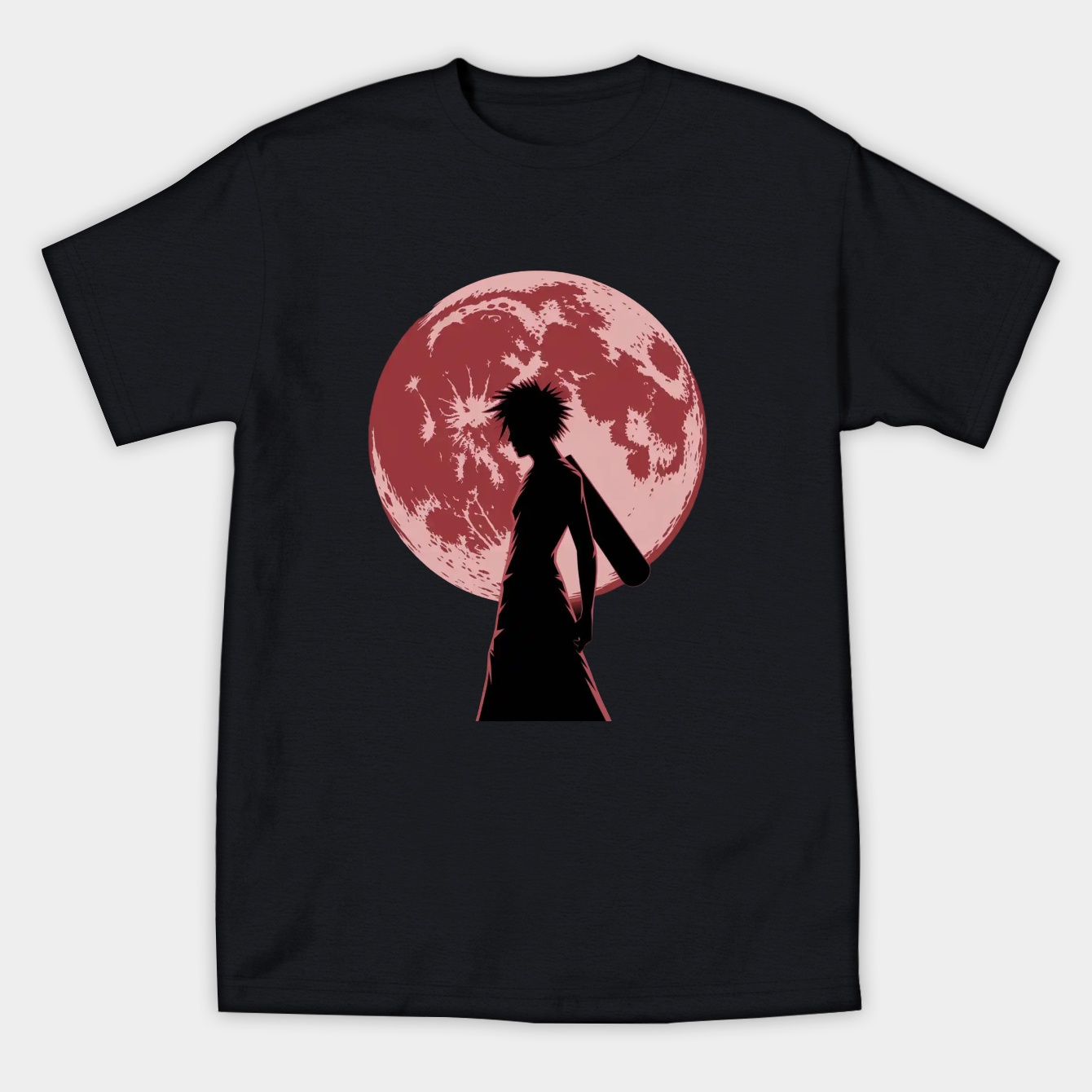 naruto red moon silhouette