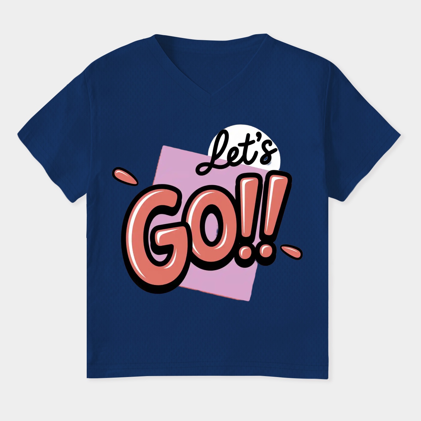 Hajime: Let's Go!! Women's Plus Size V-Neck T-Shirt