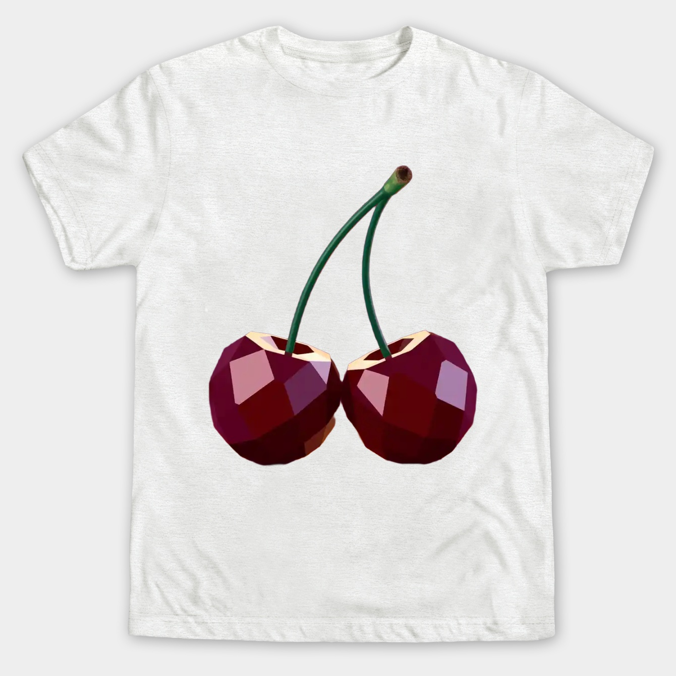 Ruby the Cherry Men's Big & Tall T-shirt