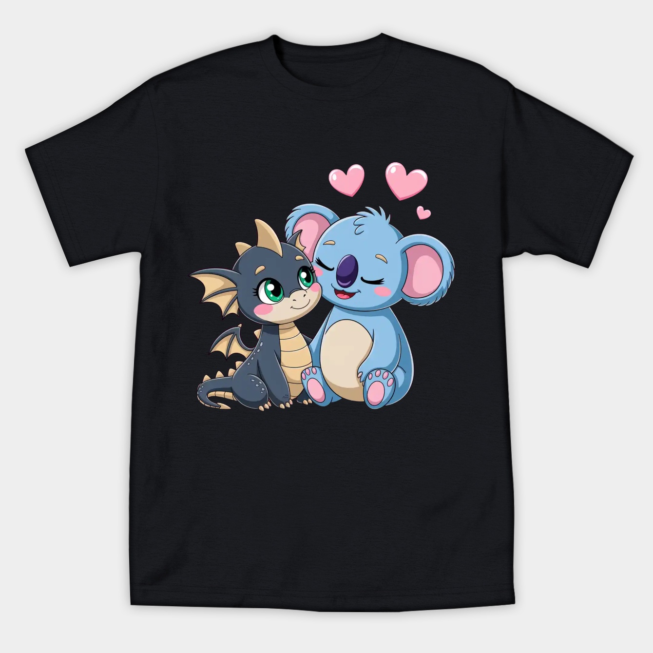 Toothless and Stitch Women's Athletic Performance T-Shirt