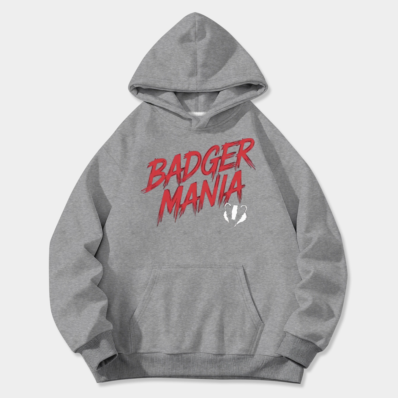 Badgermania Comic Style Women's Plus Size Hoodie
