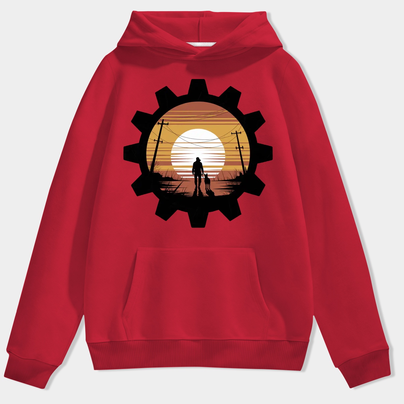 A Lone Wanderer Men's Hoodie