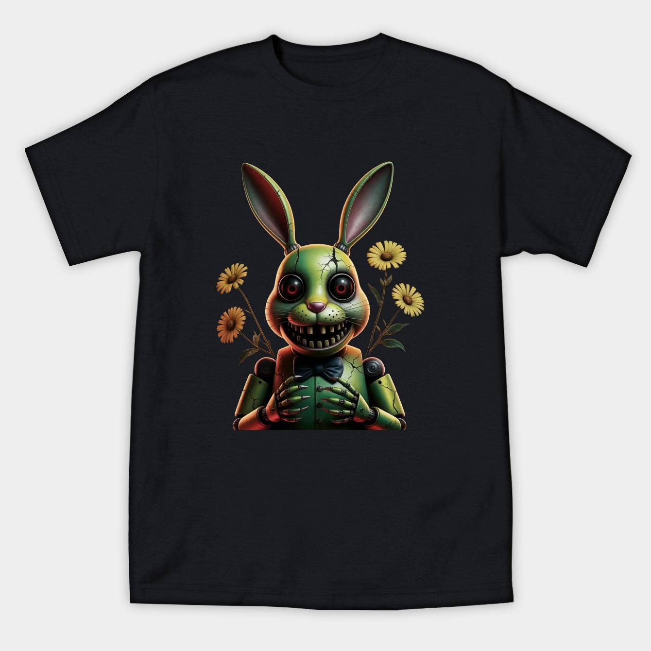 Afton Springtrap: Dredges Women's Athletic Performance T-Shirt