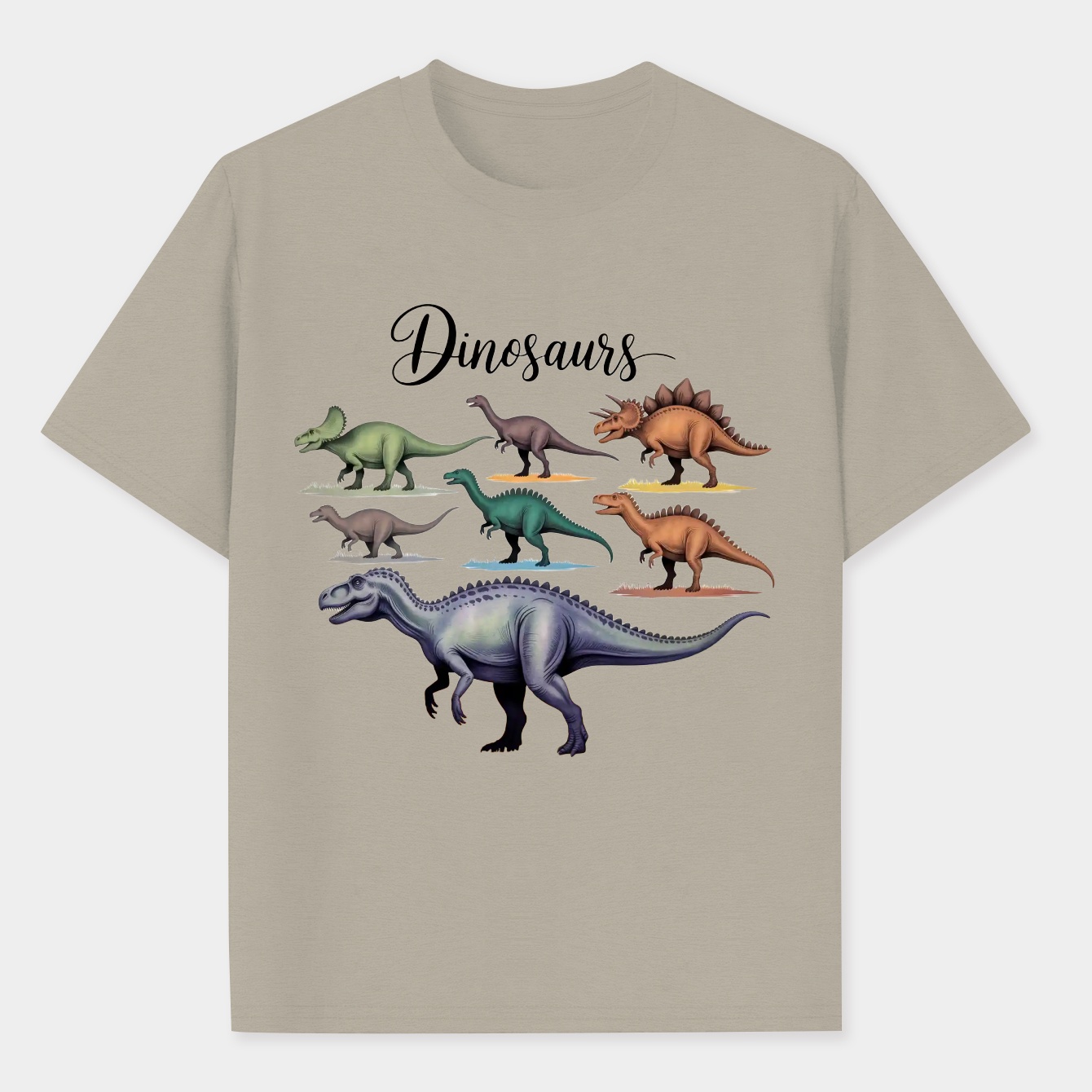 Dinosaurs Men's Performance Athletic T-Shirt