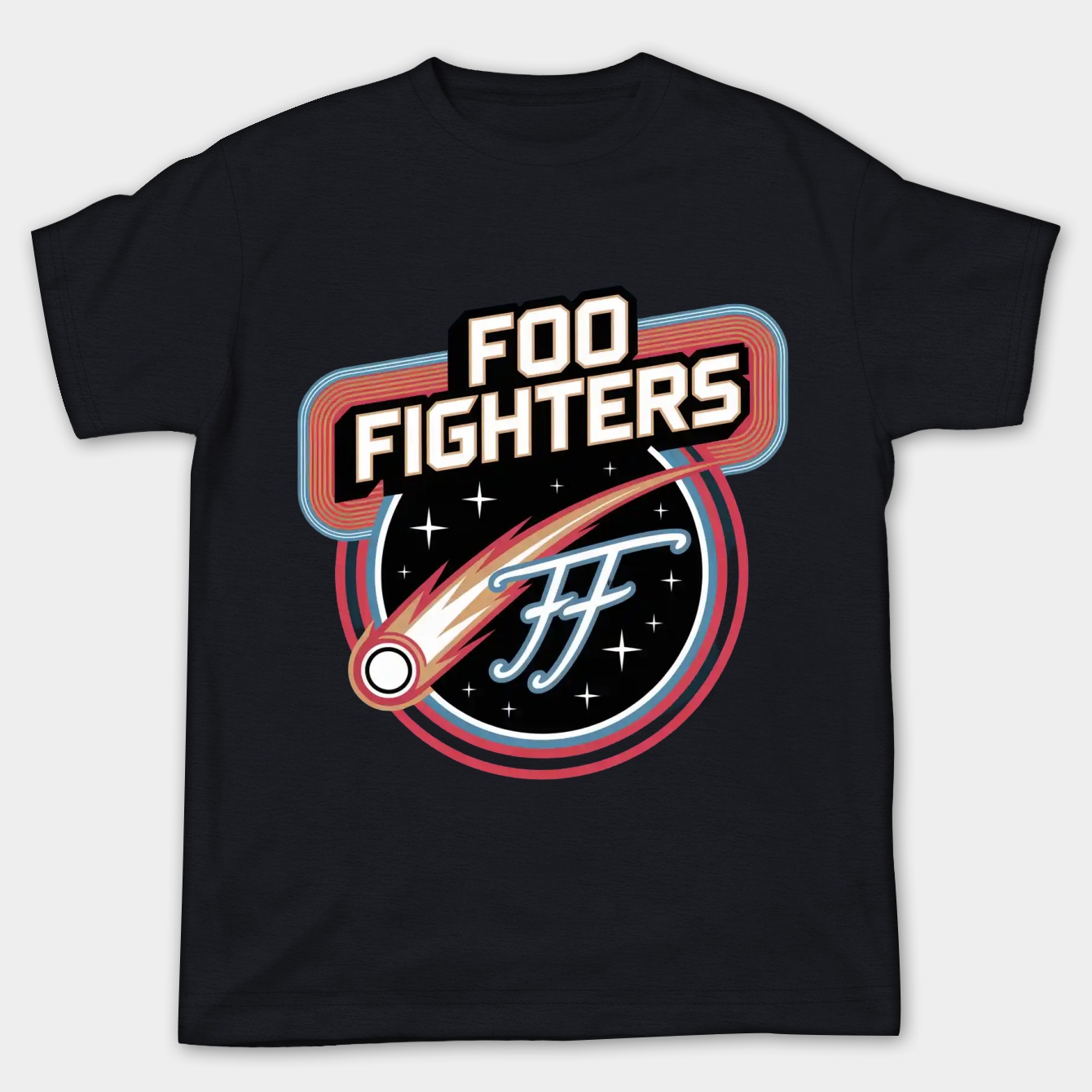 Foo Fighters Space Crest Women's Plus Size T-shirt