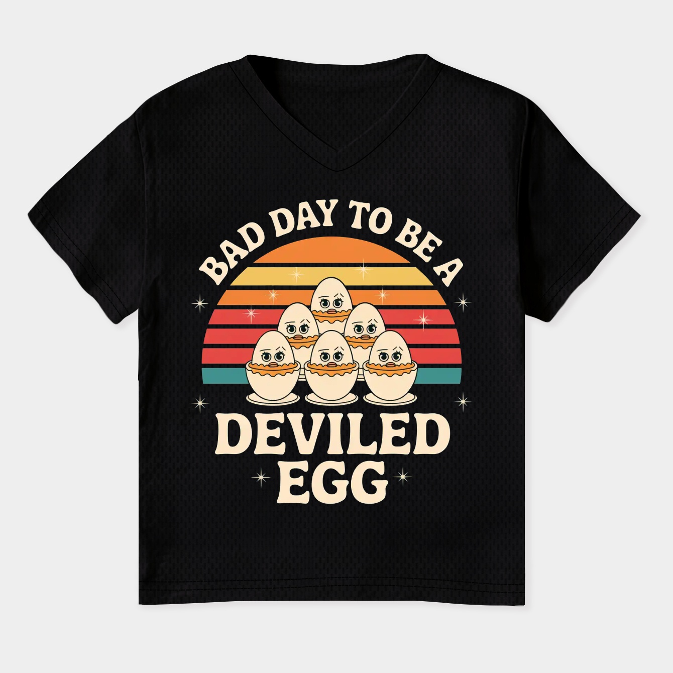 Bad Day To Be A Deviled Egg Women's Plus Size V-Neck T-Shirt