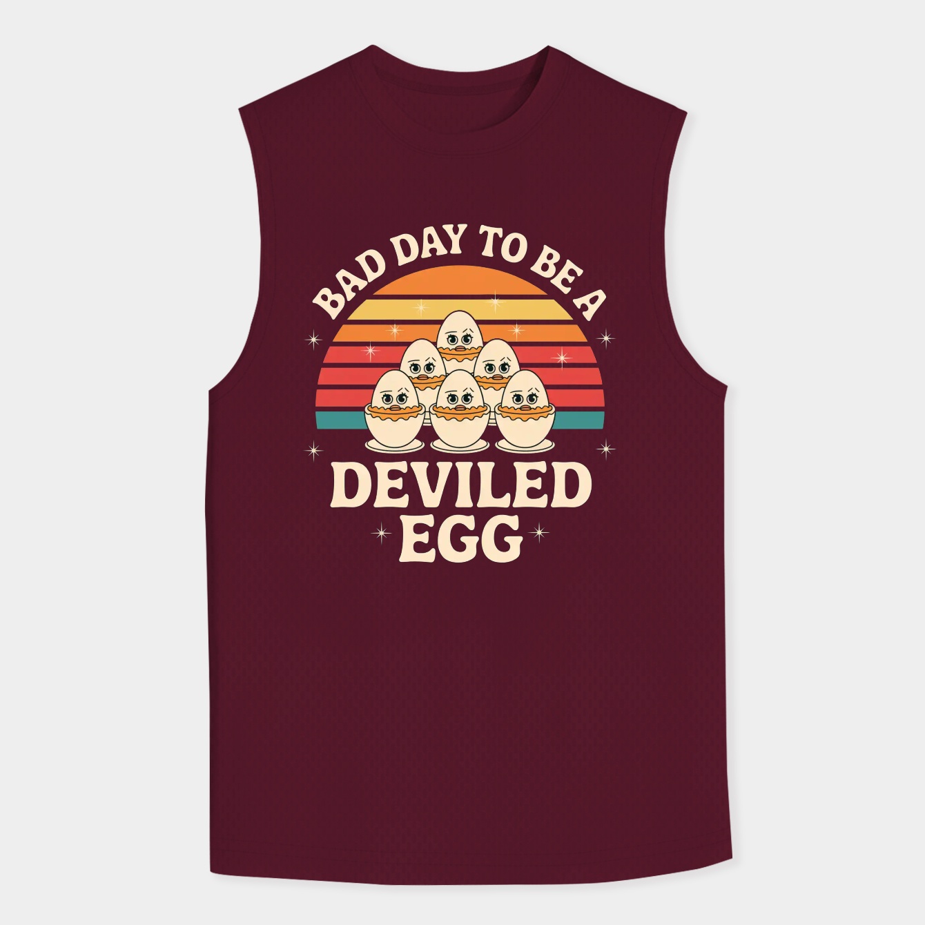 Bad Day To Be A Deviled Egg Men's Tank Top