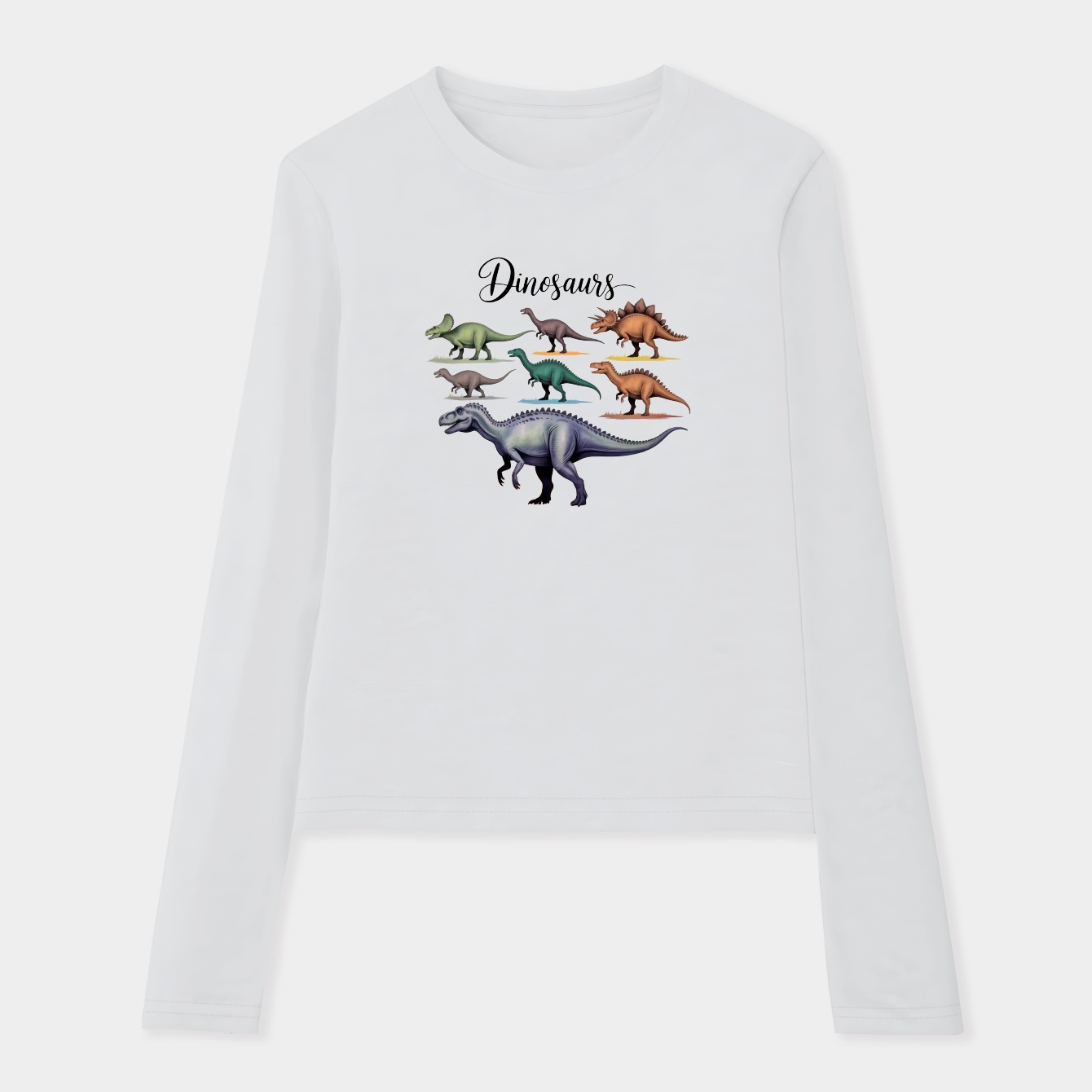 Dinosaurs Women's Soft Long Sleeve T-Shirt