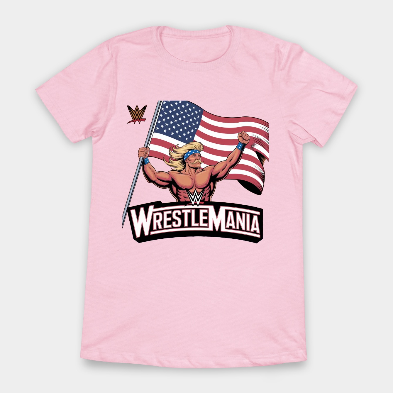 Hulk Hogan - Wrestlemania Women's T-Shirt