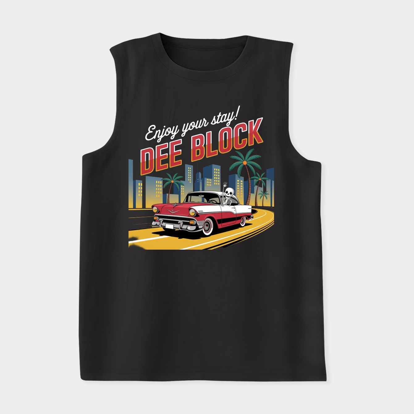 Duke Dennis Enjoy Your Stay Women's Soft Tank Top