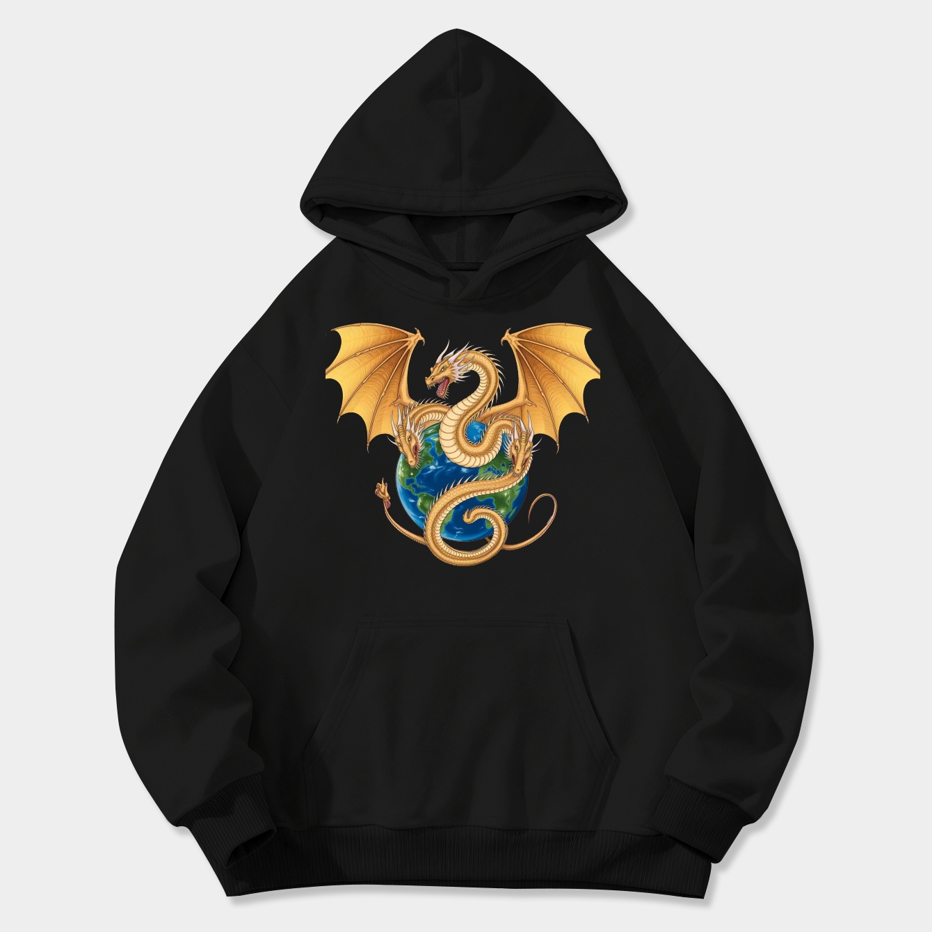 king ghidorah Women's Plus Size Hoodie