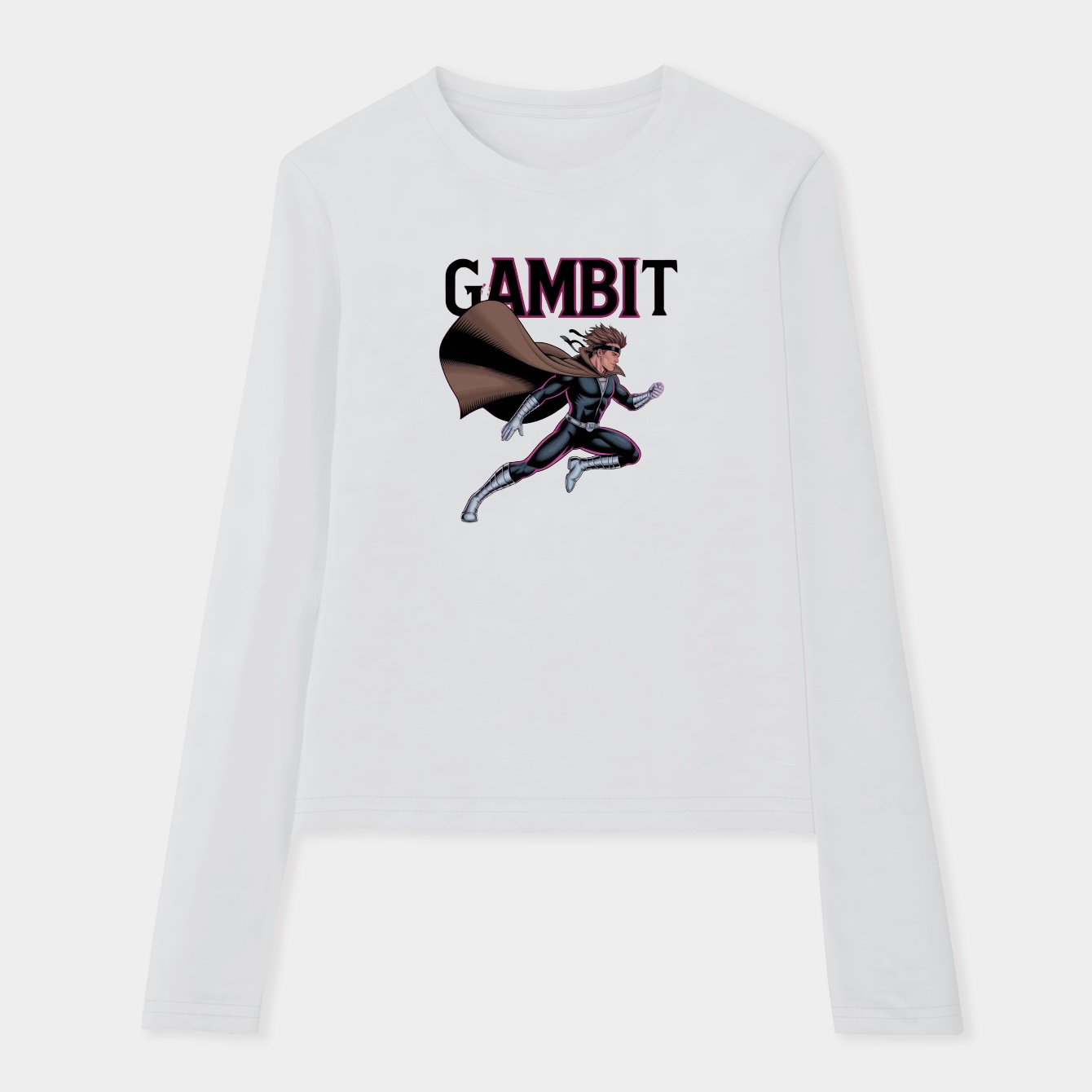 Gambit Painted Women's Soft Long Sleeve T-Shirt