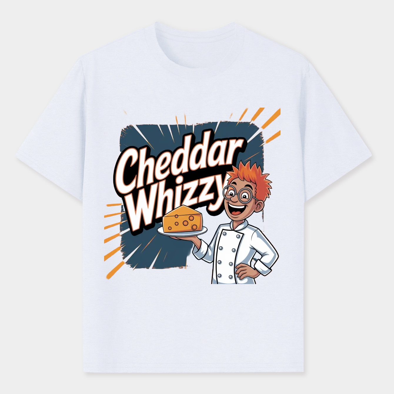 Cheddar Whizzy Men's Performance Athletic T-Shirt