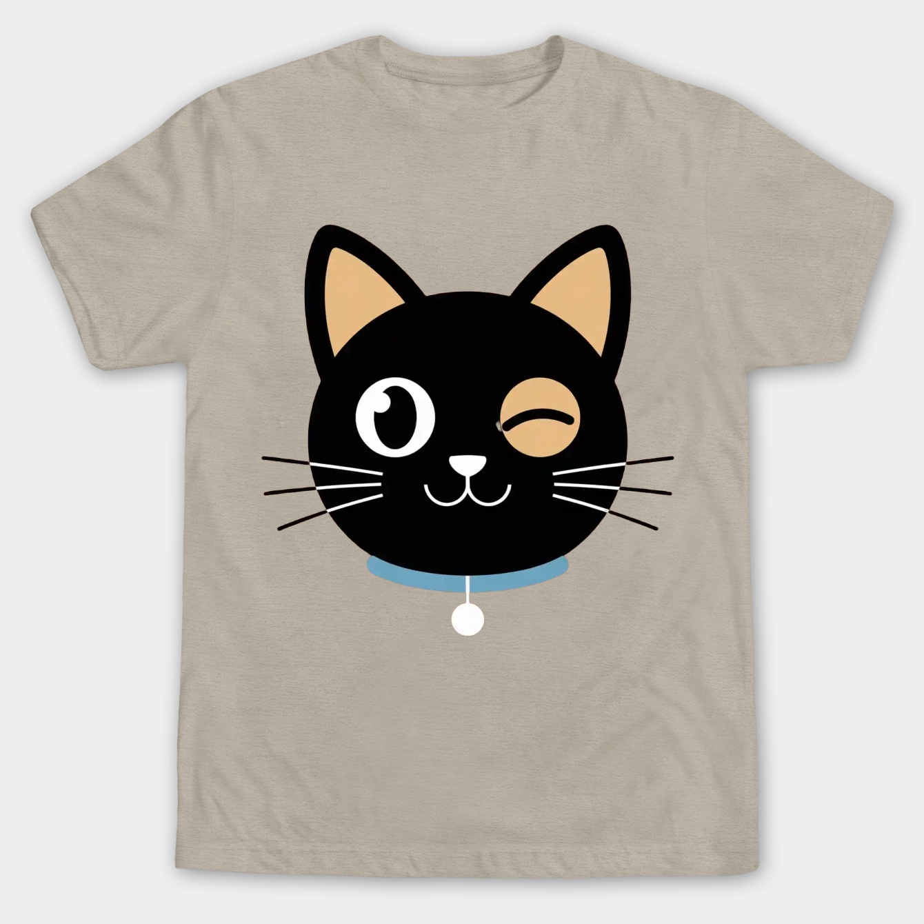 Chococat Winky Men's Big & Tall T-shirt