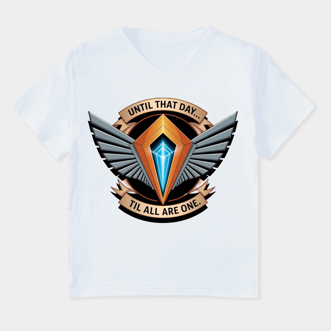 'Til All Are One Women's Plus Size V-Neck T-Shirt