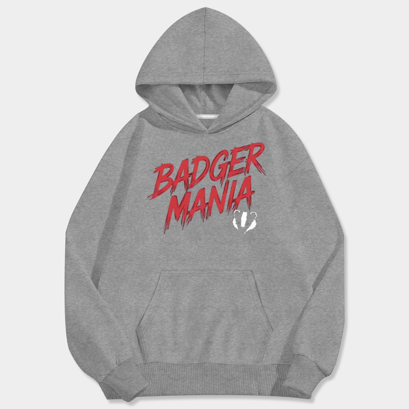 Badgermania Comic Style Men's Big & Tall Hoodie