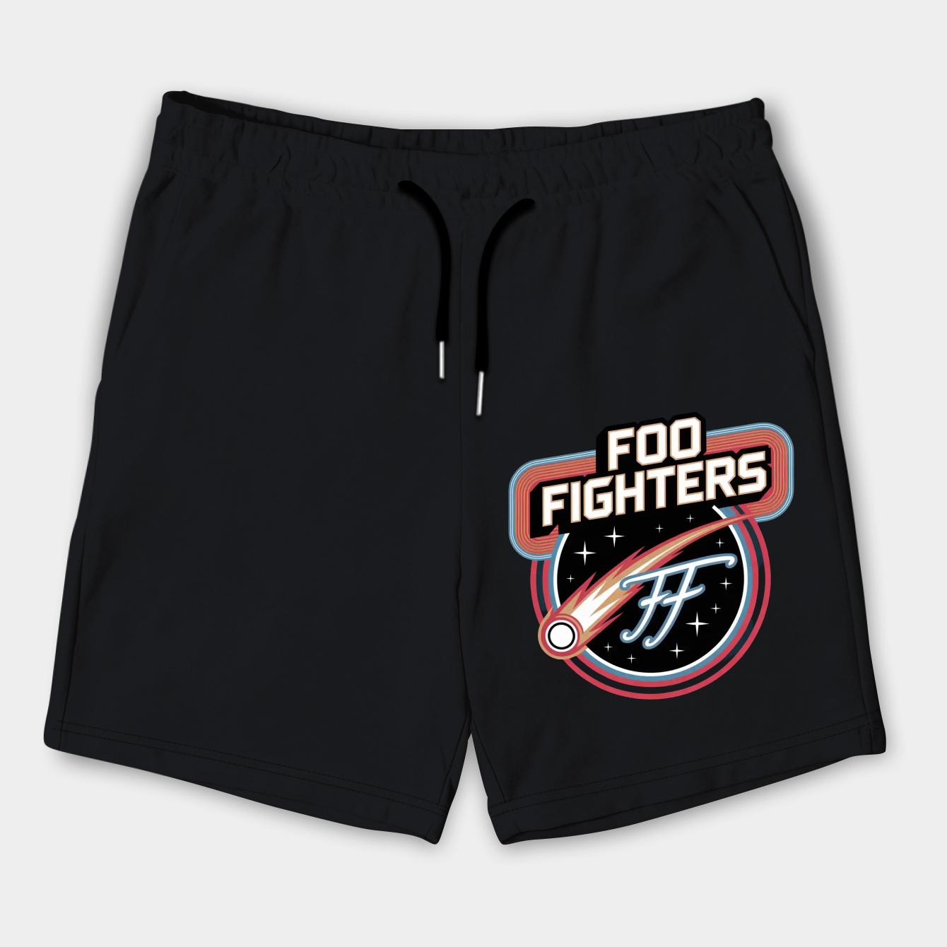Foo Fighters Space Crest Men's Shorts